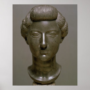 Póster Jefe de Livia Drusilla (56 a. C. 29 a. C.) Roman,
