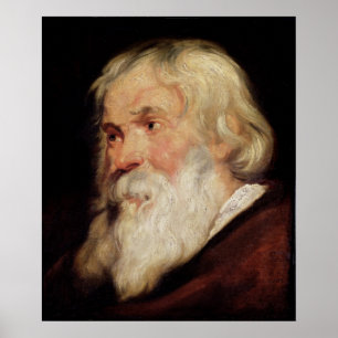 Póster Jefe de un anciano