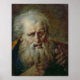 Póster Jefe de un anciano