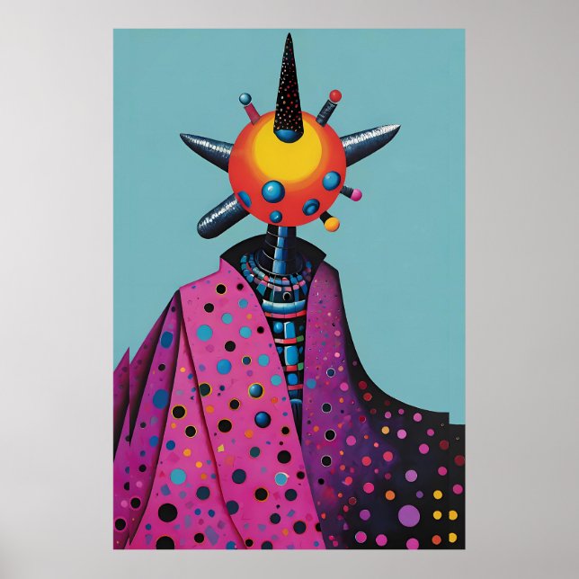 Póster Jefe del Ejército Suizo - Ken Gage Art (Frente)