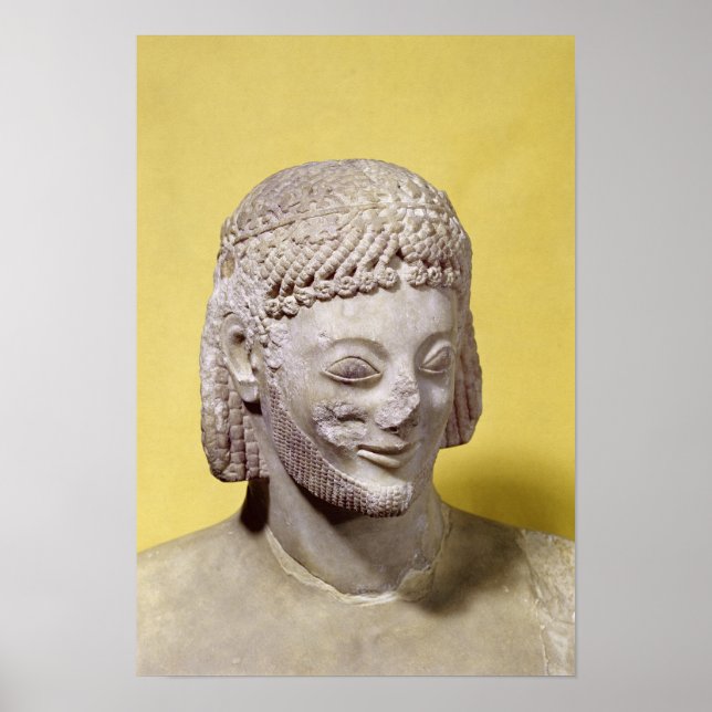Póster Jefe del Rampin Rider, c.550-540 a.C. (Frente)