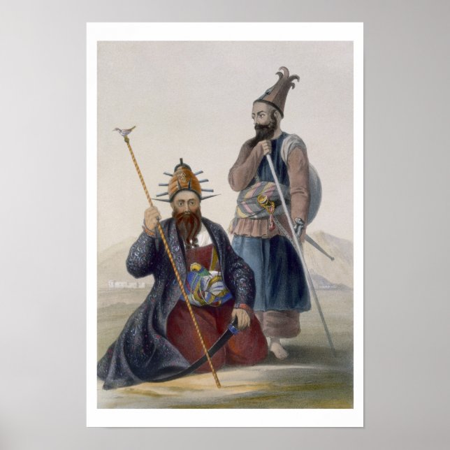 Póster Jefe Ejecutivo y Asistente de Su Majestad el (Frente)