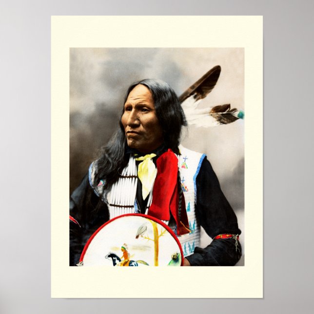 Póster Jefe indio sioux (Frente)