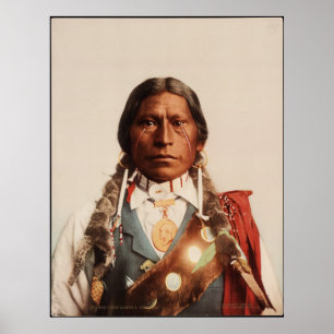 Póster Jefe James A. Garfield de Apache.