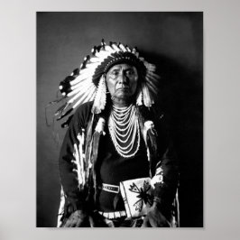 Póster Jefe Joseph - Nez Perce Jefe - Circa 1900