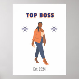 Póster Jefe superior - La máxima apreciación