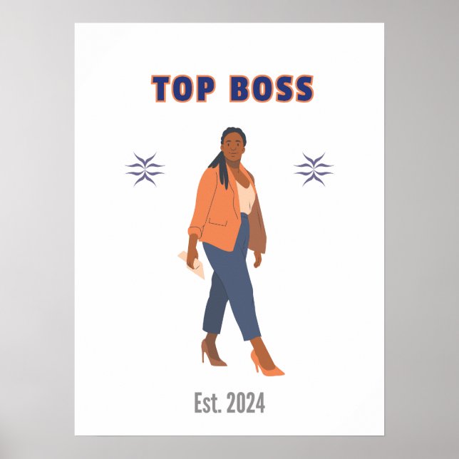 Póster Jefe superior - La máxima apreciación (Frente)