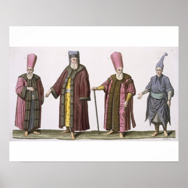 Póster Jefe Usher del Harem, capitán del Harem Ushe (Frente)