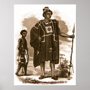 Póster Jefe y espada portador-Liberia del mandingo del