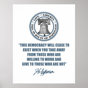 Póster Jefferson-Welfare State