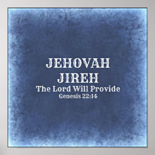 Póster Jehová Jireh