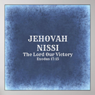 Póster Jehová Nissi