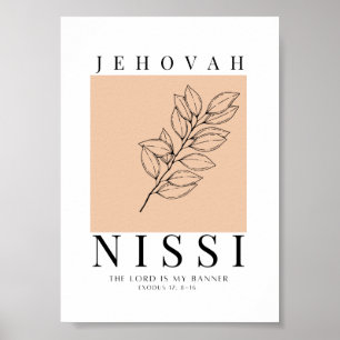 Póster Jehová Nissi Printable