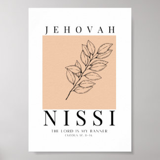 Póster Jehová Nissi Printable
