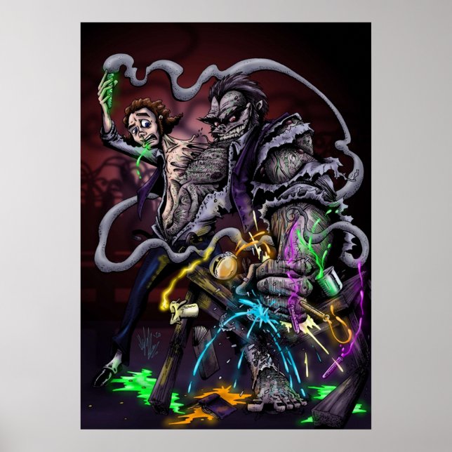 Póster Jekyll e Hyde (Frente)