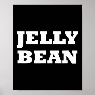 Póster Jelly Bean Halloween Easy Costume Cute Divertido F