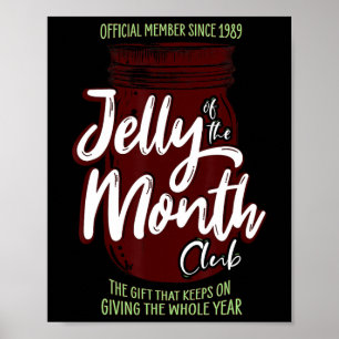 Póster Jelly Of Month Club Diversión Hombres Y Mujeres Ch