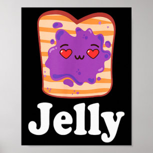 Póster Jelly & Peanut Butter San Valentín Él y Ella