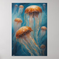 Póster | Jellyfish | Arte
