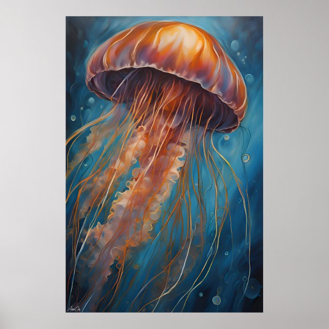 Póster | Jellyfish | Arte (Frente)