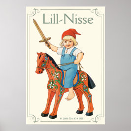 Póster Jenny Nyström Lill-Nisse yendo a la guerra CC0316