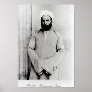 Póster Jeque Mohamed Abduh