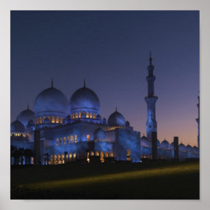 Póster Jeque Zayed Mosque