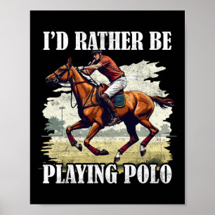 Póster Jequino de polo