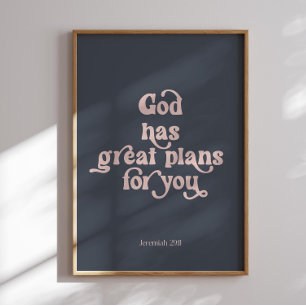 Póster Jeremías 26:11 poster