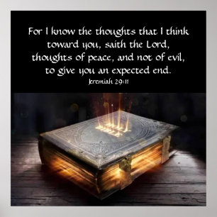 Póster Jeremías 29:11