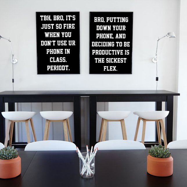 Póster Jerga del Poster de clase de la escuela media (Subido por el creador)