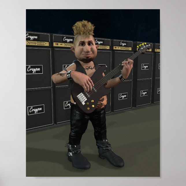 Póster Jerome "Boom" Bloom de los Pnksters (Frente)