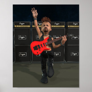 Póster Jerry de los Punksters.