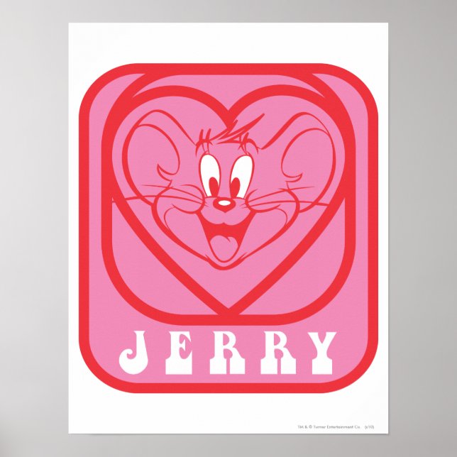 Póster Jerry Pink Hearts (Frente)
