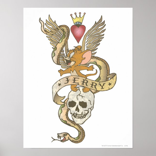 Póster Jerry Twisted Tattoo 2 (Frente)