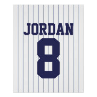 Jersey de béisbol con nombre y número personalizad