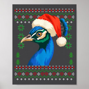 Póster Jersey Feo de Navidad de Guisante de Navidad
