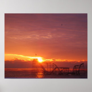 Póster Jersey Shore Coaster