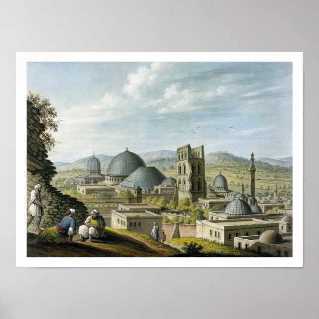 Póster Jerusalem from the West, pub. por William Watts, 1 (Frente)