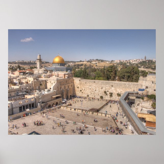 Póster Jerusalem Western Wall (Frente)