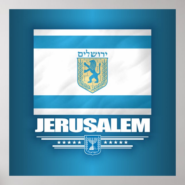 Póster Jerusalén (Frente)