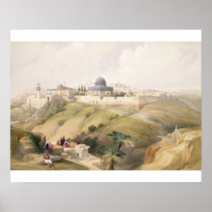 Póster Jerusalén, 9 de abril de 1839, placa 16 del Volume