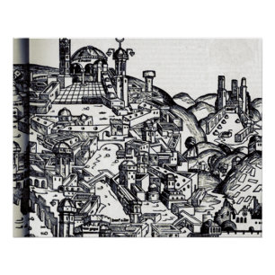 Póster Jerusalén durante el reinado de Salomón