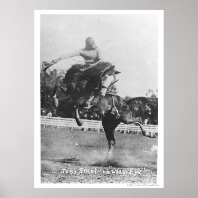 Póster Jess Stahl en Glass Eye. (Frente)