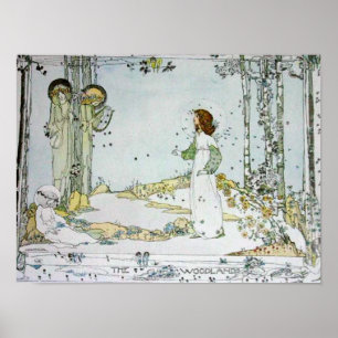Póster Jessie M. King - El Poster de Woodland