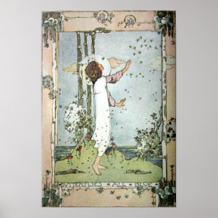 Póster Jessie M. King - Mariposas Todos Azules