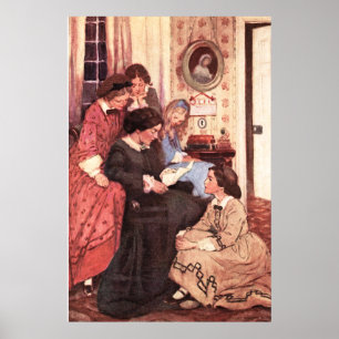 Póster Jessie Willcox Smith - La carta