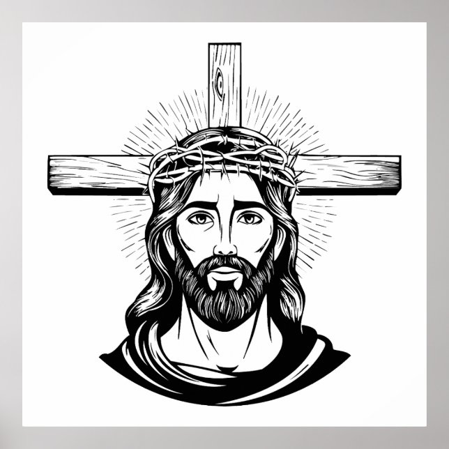 Póster Jesucristo (Frente)
