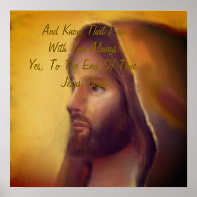 Póster Jesucristo (Frente)