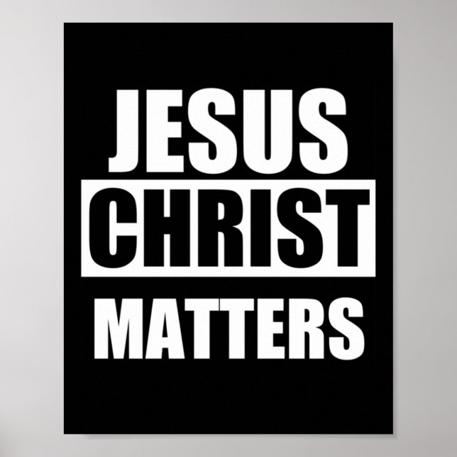 Póster Jesucristo (Frente)